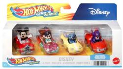 Mattel Hot Wheels: Disney Racer Verse Kisautó Csomag - 4 db-os