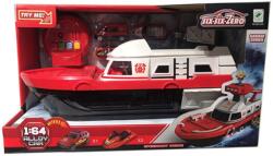 Magic Toys Tűzoltó motorcsónak 3db járművel, fény és hang effektekkel