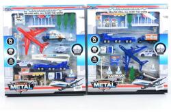 Magic Toys Reptéri játékszett repülőkkel és jelzőtáblákkal kétféle változatban