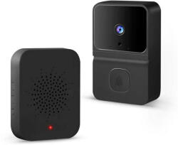 Delight Smart Videó Kaputelefon Szett Wi-Fi Akkumulátoros HD Fekete