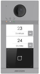Hikvision IP kaputelefon - DS-KV8213-WME1 (2MP, kültéri egység, 2 lakásos, IP65, IR, I/O, wifi, Mifare kártyaolvasó) (DS-KV8213-WME1) - tonerklinika