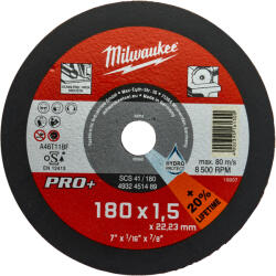 Milwaukee Scs 41 / 180 - 4932451489 Disc de taiere