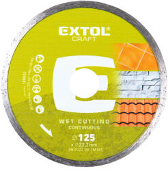 Extol freză diamantată pentru tăierea țiglelor (netedă), pentru tăiere umedă; 115x2, 0x22, 2mm, max. 13.200 rpm (108831) (108831) Disc de taiere