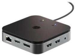 RaidSonic 7w1 USB4 | 2x USB3.2 Gen 2 | 1x USB-C | 1x HDMI | 1x DP | Audio| PD 60W (IB-DK408-C41)