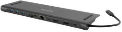 4smarts MultiScreen 11in1 Hub, fekete