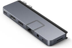 HYPER - DUO PRO 7in2 USB-C Hub (HY-HD575-GRY-GL)