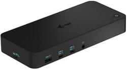 i-tec USB 3.0 / USB-C / Thunderbolt 3x 4K Docking Station 2x DP 3x HDMI LAN Audio 3x USB-A (1x10Gb/s) 2x USB-C (1x10Gb/s) + Power Delivery 100 W - Dokkoló állomás (CATRIPLEDOCKPDPRO)