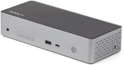 StarTech USB C Dock - 4K 60Hz Quad Monitor DisplayPort & HDMI - Universal USB-C Docking Station with 100W Power Delivery (DK31C4DPPDUE)