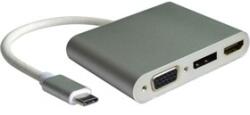 Roline USB3.1 Multiport adapter HDMI+DP-1+DSUB 4K (12.03.3230)