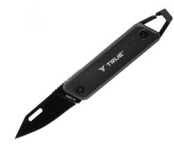 Somogyi Elektronic True Utility Modern Keychain Knife, TU7060N, 4 cm rozsdamentes acél penge, multifunkcionális, eloxált alumínium markolat (TU7060N)