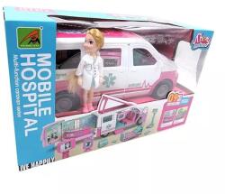 Man Yuk Toys Mentőautó Szett Babával - 21 db (9045-10)