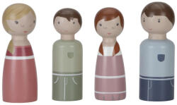 Little Dutch babaház kiegészítő szett - Rosa család (LD7121) - csacskamesebolt