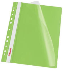 Esselte Gyorsfűző lefűzhető A4, PP 10 db/csomag, Esselte Vivida zöld (35809) - printsisters