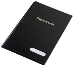 KARTON P+P Aláírandókönyv - 14 Részes, Fekete