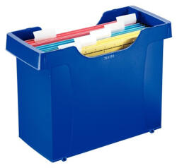 Leitz Függőmappa tároló műanyag 5 db függőmappával LEITZ Plus kék (19930335) - cartridge