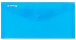 DONAU Pp Patentos Tasak - Műanyag, A4, Áttetsző Kék