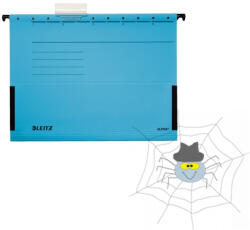 Leitz Függőmappa A4, karton oldaltzárt Leitz Alpha kék - spidershop