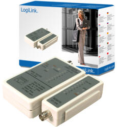 LogiLink Hálózati kábeltesztelő (WZ0011) - informateka