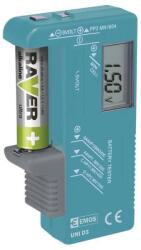 EMOS Tester baterie cu display digital AAA AA C D 9 V buton 1.5V VUNI D3 N0322 Emos (N0322)