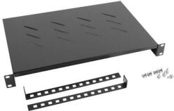 Lanberg - polc 19" rack szekrényhez 600mm - AK-1004-B (AK-1004-B)