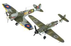 Revell Messerschmitt Bf109G-10 & Spitfire Mk. V 2 Db-Os Vadászrepülő Műanyag Modellszett