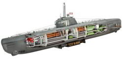 Revell German U-Boot Typ Xxi Hajó Műanyag Modell - 1: 144