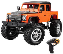 DOUBLE E Land Rover Defender RC/távirányítós autó, 1: 14, narancssárga (E332-003) (E332-003)