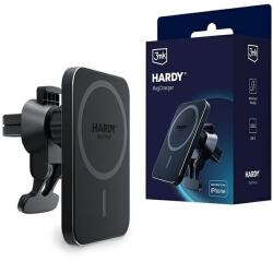 3mk Protection HARDY MagCharger Mobiltelefon Fekete USB Vezeték nélkül tölthető Gyorstöltés Automatikus (3M004705)