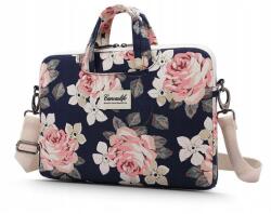 Canvaslife BRIEFCASE Laptop táska - 15-16"-os kék/rózsa laptop táska