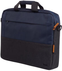 Trust notebook táska 16" - lisboa (2 rekesz, vállpánt, kék; 40%-ban újrahasznosított)