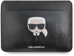 KARL LAGERFELD Head Embossed Fekete