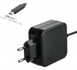 Akyga 20V / 3.00 - 3.25A 65W USB type C notebook töltő adapter - AK-ND-70 (AK-ND-70) - cct