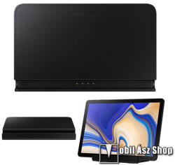 Samsung asztali töltőállvány / dokkoló - gyorstöltés támogatás + EP-DG950CBE Type-C tápkábel - FEKETE - SAMSUNG Galaxy Tab S4 10.5 (SM-T835 / SM-T830) - EE-D3100TBE (EE-D3100TBE)