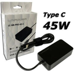 LC-Power LC Power LC-NB-PRO-45-C - power adapter - 45 Watt (LC-NB-PRO-45-C) - vexio