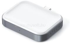 Satechi ST-TCWCDM Type-C AirPods/AirPods Pro asztroszürke vezeték nélküli töltő (ST-TCWCDM) (ST-TCWCDM)