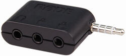 RØDE SC6 kettős TRRS mikrofon és fejhallgató adapter IOS és Android készülékekhez (SC6) - fotoplus