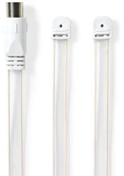 Nedis ANFM105ME bel- és kültéri FM antenna | 87, 5 - 108 MHz | 0 - 15 km-es hatótávolság | IEC | 1, 80 m (ANFM105ME) - ebolt