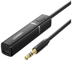 UGREEN bluetooth audió adapter (microUSB aljzat, v5.0, 3.5mm jack, AUX) FEKETE (40761) - bevachip