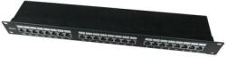 Gembird - FTP 19" patch panel 24 port 1U cat. 6 with rear cable management - NPP-C624-002 (NPP-C624-002)