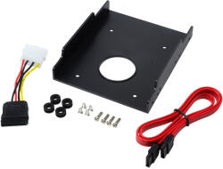 LogiLink merevlemez beépítő keret, 1x 2.5" - 3.5 (AD0013)