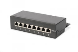 ASSMANN DN-91608SD Class E patch panel 8 port CAT 6 árnyékolt
