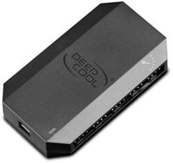 Deepcool Ventilátor tápkábel elosztó - FH-10 (10 db 4pin, SATA) (FH-10) - digitalgo
