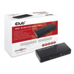Club 3D CLUB3D SenseVision HDMI 2.0 4 portos UHD Splitter (CSV-1380)