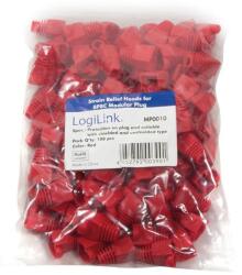 LogiLink Manson mufe rj-45 logilink pt. cablu utp ftp sftp rj-45 (t) plastic 100 buc rosu mp0010 (MP0010)