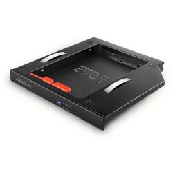 AXAGON RSS-CD12 2, 5" SATA SSD/HDD caddy optikai meghajtó beépítő keret (RSS-CD12) - iconink