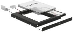 Delock Notebook SATA 5.25" keret 1 x 2.5"-es SATA SSD/HDD-hez 9.5 mm (62669)