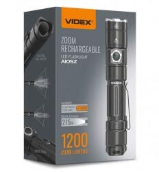 Videx LED Zseblámpa 1200 Lumen USB Ip44 Hideg Fehér