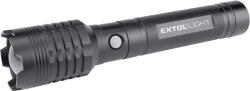 Extol Lampă LED, 60 W COB LED; 4000 Lm, carcasă ALU, zoom, acumulator Li-ion reîncărcabil USB, 4000 mAh, funcție Power Bank