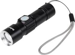 Rebel LED zseblámpa 3W ZOOM usb csatlakozóval (URZ0914)