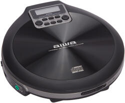 Aiwa PCD-810BK Hordozható CD lejátszó fekete színben